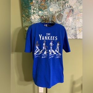 New York Yankees legend players T-shirt in size XXL.